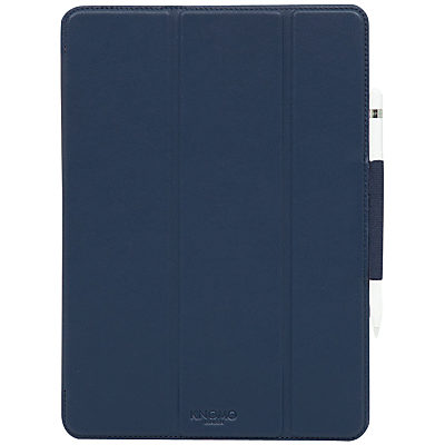 Knomo Leather Folio for 9.7  iPad Pro Air Force Blue
